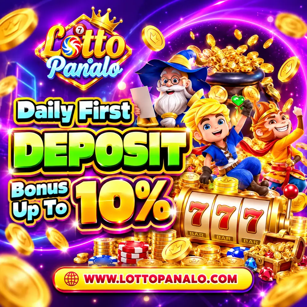 Lotto Panalo Daily First Deposit Bonus